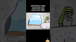 Jesus Body was laid in the Tomb #shorts #jesus #christianity