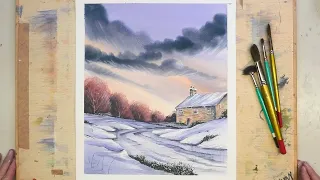 An Atmospheric Winter Watercolour - Live Demonstration With Matthew Palmer