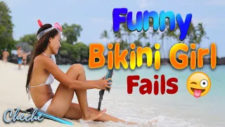 Bikini Girl Fails Try Not To Laugh | Funny BIKINI GIRL FAILS video | bikini fails try not to laugh