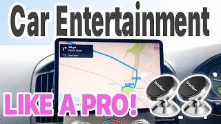 Better than Spotify Car Thing - iPad | Tablet Car Mount