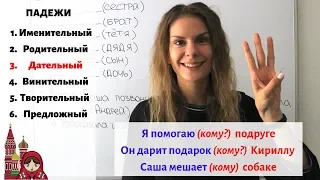 Дательный падеж. Существительные. Часть 1 || Падежи