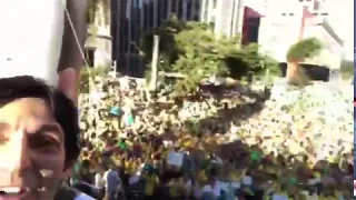 Manifestação em Apoio ao Ministro Sérgio Moro em São Paulo