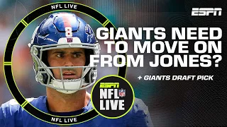 Should the Giants MOVE ON from Daniel Jones? 🤔 'He can't stay healthy' - Tim Hasselbeck | NFL Live