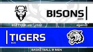 28-07-2022 "BSKT CUP" BISONS - TIGERS @11:40