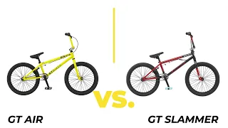 GT Air VS. GT Slammer - UNDER $400 BMX BIKES (Comprehensive Comparison)