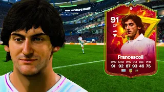 91 Golazo Hero Francescoli Player Review - EA FC 24