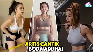 BIKIN PRIA PANAS DINGIN LIATNYA! 10 Artis Indonesia Bertubuh Montok Saat Nge-GYM | BODY GOALS BANGET