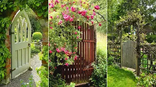 34+ Inspired Garden Gates for a Beautiful Backyard | DIY Gardening