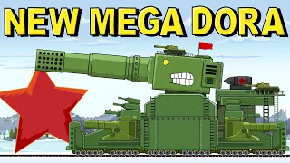 "Soviet Mega Dora" Cartoons about tanks