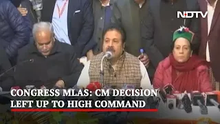 "High Command To Pick" Himachal Chief Minister, Says Congress