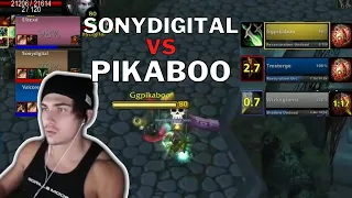 Sonydigital vs Pikaboo the ULTIMATE 3v3 Clash - High Rated WOTLK Classic Arena Games