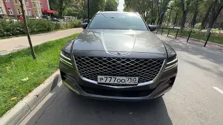 Genesis GV80, 3.0d - 249лс, 2021г, 86.000км, цена 7.350.000 рублей.