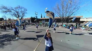 Wells Middle School Marching Band & Color Guard - St. Patrick Day's Parade 2024