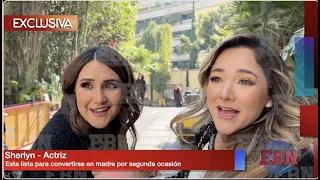 SHERLYN y DULCE MARÍA se reencontraron y así se abrazaron por el cariño que ambas se tienen