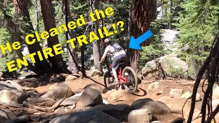 Climbing and Then Descending Mr. Toad's Wild Ride/Saxon Trail