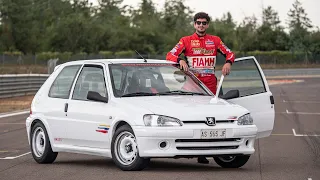 Peugeot 106 Rallye: Ex spare car returns like new! - Davide Cironi (SUBS)