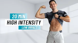 20 Min Low Impact Cardio Workout for Maximum Fat Burn (No Jumping, Steady State)