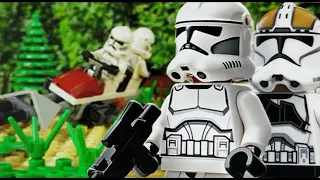 Lego Star Wars Clone Wars Stop Motion Attack on Coruscant Part 2
