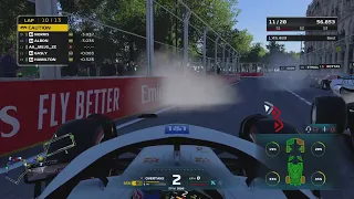 F1 22 AI incident