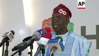 Tinubu victory speech after Nigeria election win