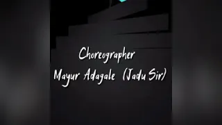 Kam 25 nakshtra dance studio pune choreographer Mayur Adagale jadu sir