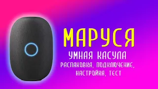 Умная капсула Маруся - распаковка, подключение, настройка, тест.