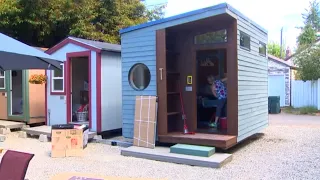 Tiny house village for homeless women to open in Seattle