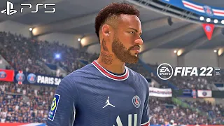 FIFA 22 - PSG vs FC Lorient | Ligue 1 21/22 PS5 Gameplay • [4K]