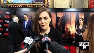 Godzilla Film Premiere: Elizabeth Olsen, Bryan Cranston & More!