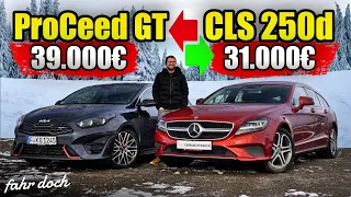 KIA ProCeed GT NEU gegen Mercedes CLS 250d GEBRAUCHT | Duell der Shooting Brakes | Fahr doch