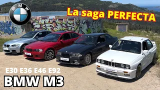 BMW M3, LA SAGA PERFECTA | E30 - E36 - E46 - E92