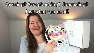 Journal Junk Box, Sak and Kid's Creative Unboxing