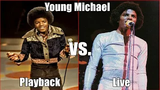 Young Michael Jackson - Playback performances vs. Live performances (The Jackson 5/The Jacksons Era)