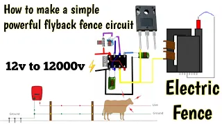 How To Make Electric Fence Circuit | Step-by-Step Guide | Altum Designer