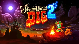 SteamWorld Dig 2 Title Screen (PC, Switch, PS4, X1, Vita)