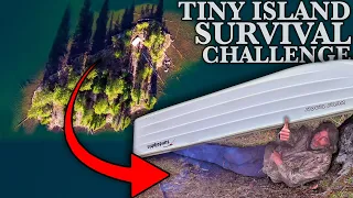 Tiny Island Survival Challenge | No Food, No Water, No Shelter Building Resources | Solo Survival