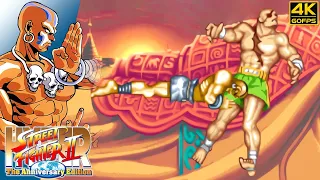 Hyper Street Fighter II - Dhalsim (T) (Arcade / 2003) 4K 60FPS