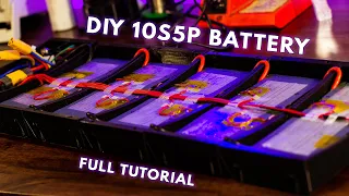 How To Build a DIY 10s5p Electric Skateboard Battery ($500 Electric Mountainboard Pt 3)
