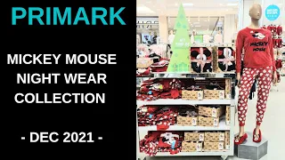 PRIMARK 2021 DECEMBER CHRISTMAS DISNEY MICKEY MOUSE PYJAMAS. PRIMARK SHOP WITH ME. NEW IN PRIMARK