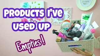 Products I've Used Up || EMPTIES || Would I Repurchase?