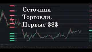 Заработок с помощью сеточной торговли на binance. Первые прибыльные сделки.