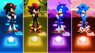 Shadow Boom 🆚 Shadow The Hedgehog 🆚 Sonic Boom 🆚 Sonic Boom || Tiles Hop Gameplay 🎯🎶