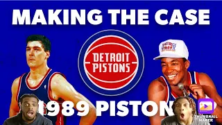 THE BAD BOY PISTONS THE GREATEST TEAM?? Ki & Jdot Reacts to Making the Case - 1989 Pistons