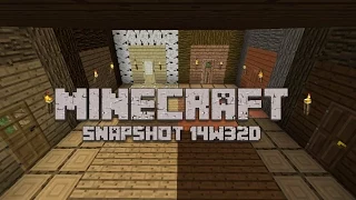 Minecraft Snapshot 14w32d - New doors and fences!