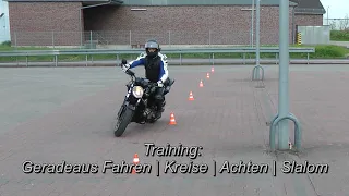 Training: Geradeaus Fahren | Kreise | Achten | Slalom