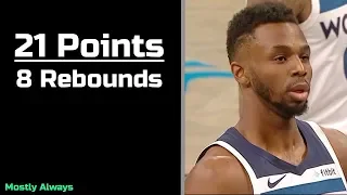 Andrew Wiggins Highlights | Timberwolves vs Nets | October 23, 2019