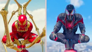 Marvel's Spider-Man - Peter Parker Vs Miles Morales Who Has The Best Suits?