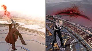 Devil May Cry 4 Special Edition Dante Vs Trish | Comparison