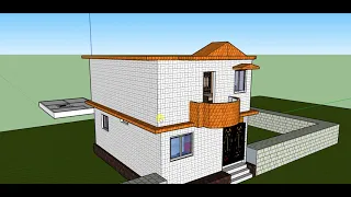 Small house of 18x26 2bhk house design || 18*26 ka 3 d house naksa