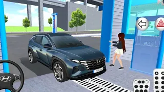 new Hyundai Tucson hybrid car _3d driving class #25 simulation - best Android gameplay